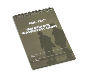 Miltec large message book waterproof
