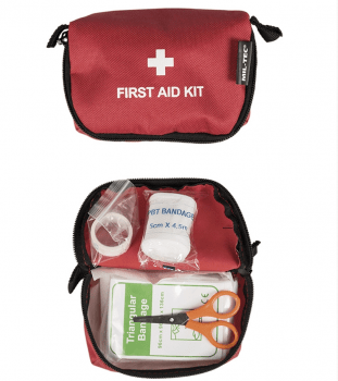 Miltec RED First Aid Kit Small