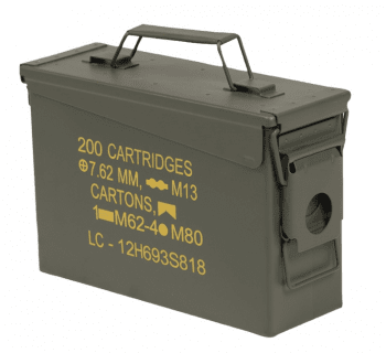 Miltec US OD M19A1 CAL. 30 AMMO BOX STEEL