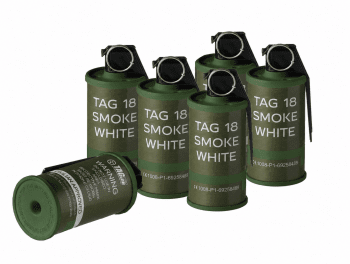 TAG 18 Smoke Grenade 6-Pack Green