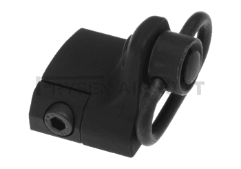 Metal Hand Stop With QD sling Swivel Black