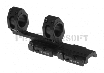 Aim-O Tactical Top Rail Extended Mount Base 25.4mm / 30mm Black