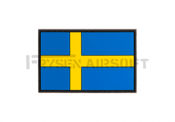 JTG Sweden Flag Rubber Patch Color