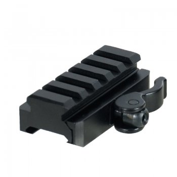 Aim-O QD Riser 5-Slot Mount Black