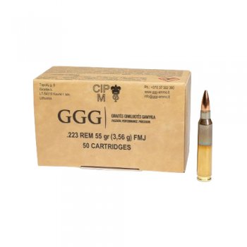GGG .233Rem FMJ 3,56g/55gr 1000-pack