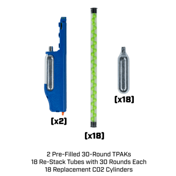 UNIT4 Ammo Pack - 600 Marking-Neon Green Goblin 2 TPAK 20 pcs 16g Co2