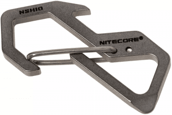 Nitecore NSH10 Multi-Use Titanium Snap Hook 