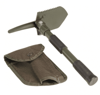 Miltec Small Folding Shovel With Pouch