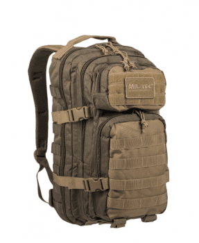 Miltec Ranger Green/Coyote Backpack US Assault Small