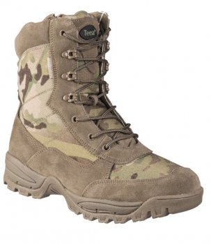 Miltec MULTICAM® TACTICAL BOOTS WITH YKK ZIPPER 42