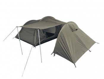 Miltec OD 3-men tent plus storage space