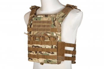 Primal Gear Tactical Vest Rush Plate Carrier - Multicam