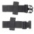 Snigel Elastic 40 mm T-bar set Jet Black