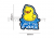 JTG Duck Rubber Patch Color