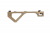 Specna Arms SAAS Angular Front Grip M-LOK Chaos Bronze