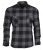 Black/Grey Flannel Shirt Light L