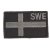 Snigel Swe patch Small Jet Black