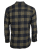 Black/OD Flannel Shirt Light S