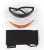 BLACK SAFETY GOGGLES SWISS EYE® RAPTOR