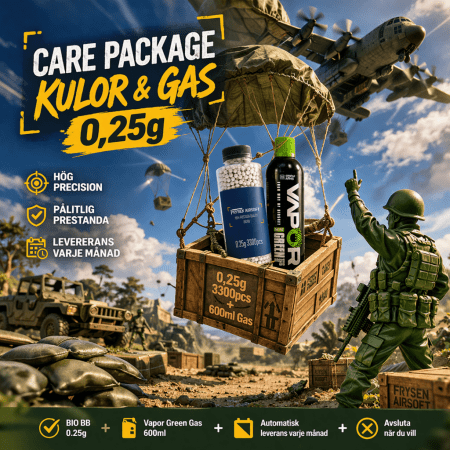 Care Package Kulor & Gas 0,25g
