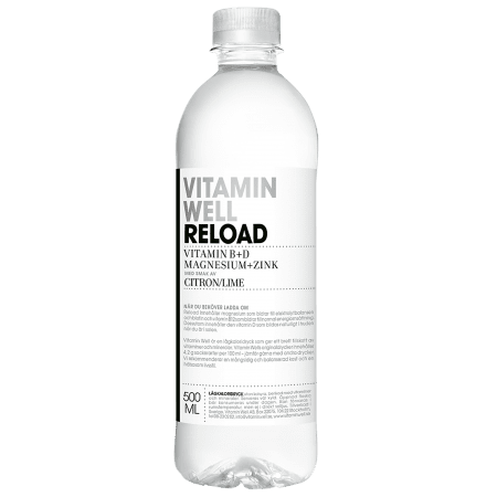 Vitamin Well RELOAD Citron/Lime 50cl