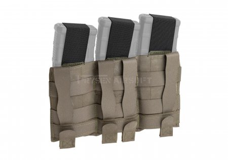 Blue Force Gear Flapped Ten-Speed M4 Three Mag Pouch Ranger Green