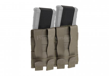 Blue Force Gear Flapped Ten-Speed M4 Two Mag Pouch Ranger Green