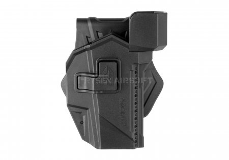 Amomax Paddle Holster for Glock 17/19 and CZ P10C with Red Dot Sight