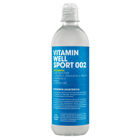 Vitamin Well Sport 002 Citron/Lime 50cl