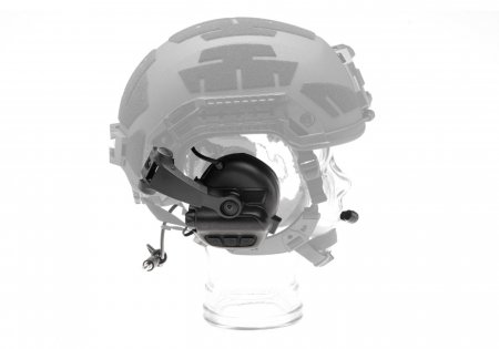Earmor M32X Plus Hearing Protection Set for ARC Helmet Rails Black