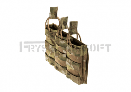Warrior Triple Open Mag Pouch M4 5.56mm Multicam