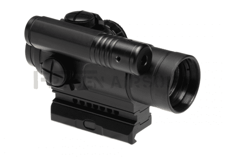 Aim-O M4 Red Dot with Laser Black