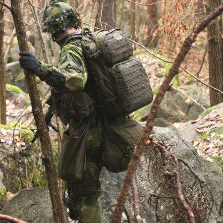 Snigel 40L Specialistryggsäck Grå