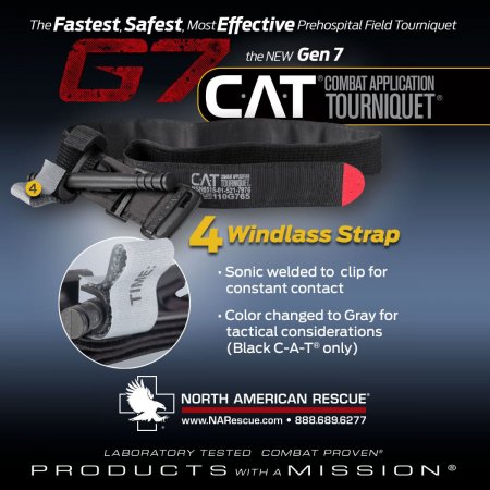 Combat Apllication Tourniquet C-A-T Gen 7 Orange