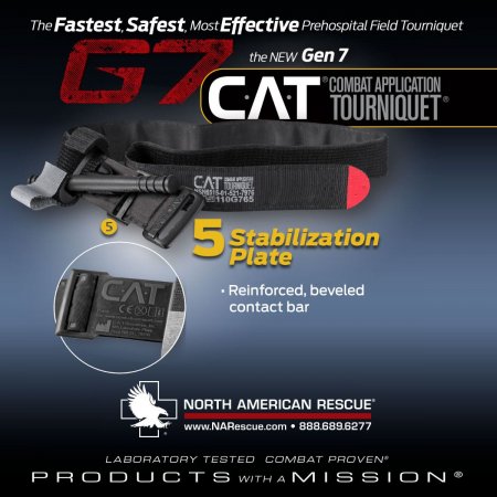 Combat Apllication Tourniquet C-A-T Gen 7 Orange