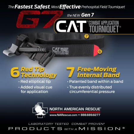 Combat Apllication Tourniquet C-A-T Gen 7 Orange
