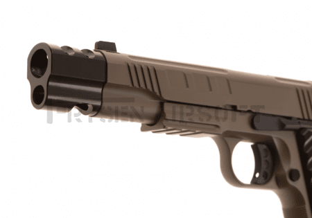 KJ Works KP-16 Full Metal Co2 Tan 