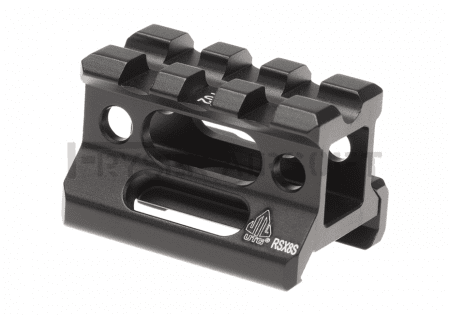 Leapers Universal Super Slim Riser Mount 3 Slot 0.83 Black