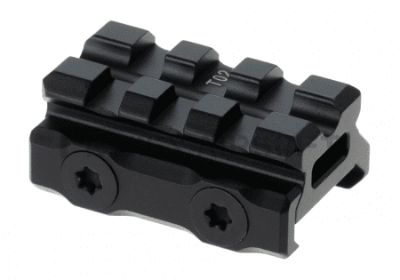 Leapers Universal Super Slim Riser Mount 3 Slot 0.50 Black 