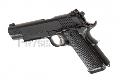 Army Armament M1911 Tactical Full Metal GBB Black