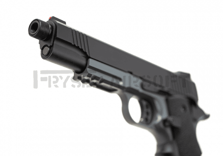 Army Armament M1911 Extended Full Metal GBB Grey