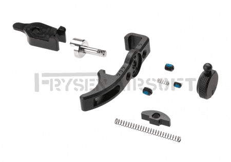 TTI Airsoft Extended Charging Handle with Selector Switch for AAP01 Black