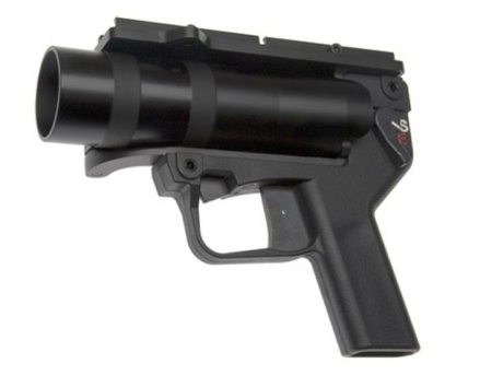 Grenade Launcher gun, Aluminum,R.I.S mount