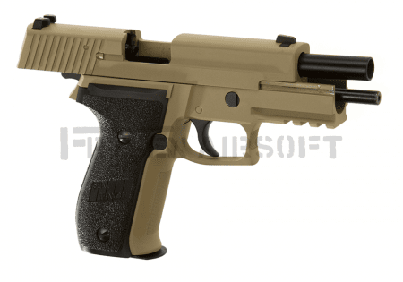 WE F226 Mk25 Navy Seals Full Metal Desert GBB