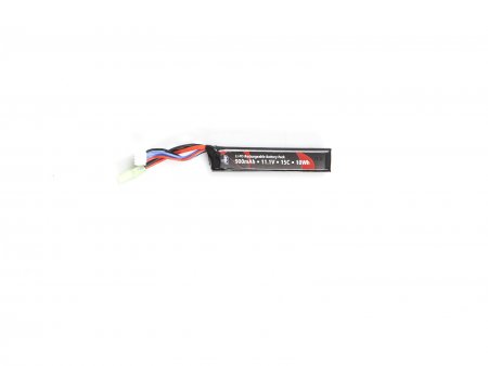 Stock Tube Battery Lipo 11.1V 900 mAh 15C