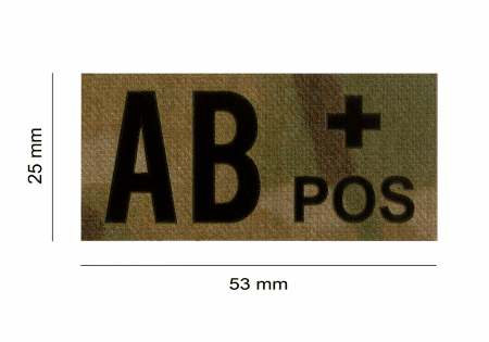 Clawgear AB Pos IR Patch Multicam