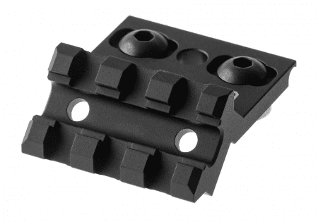 Clawgear M-Lok Rail 45° 3 Slot Black