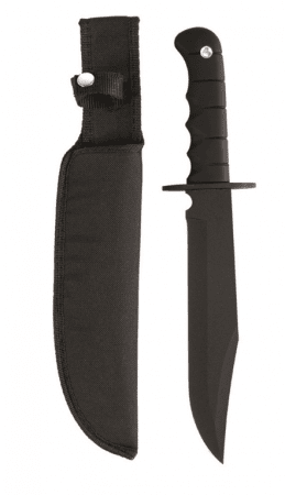 Miltec Combat Knife With Bowie Blade
