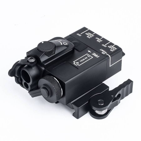 WADSN DBAL Mini Laser Module Red + IR + Red Flash + IR Flash Black