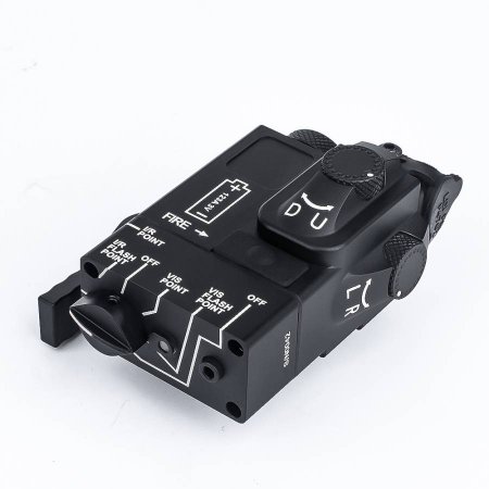 WADSN DBAL Mini Laser Module Green + IR + Green Flash + IR Flash Black